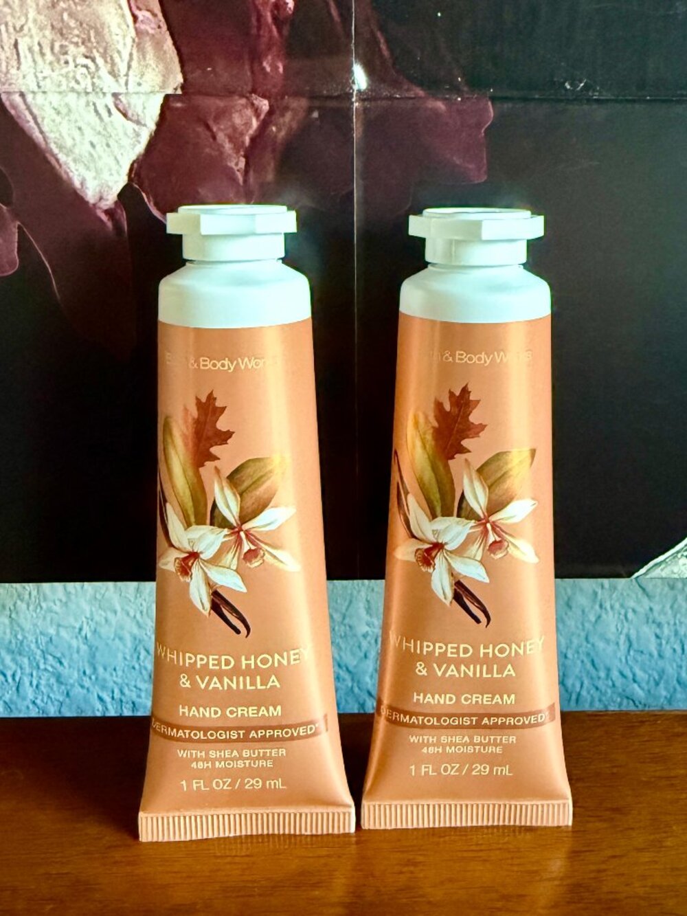 NEW 2-Pc WHIPPED HONEY & VANILLA Shea Butter Hand Cream Bath & Body Works